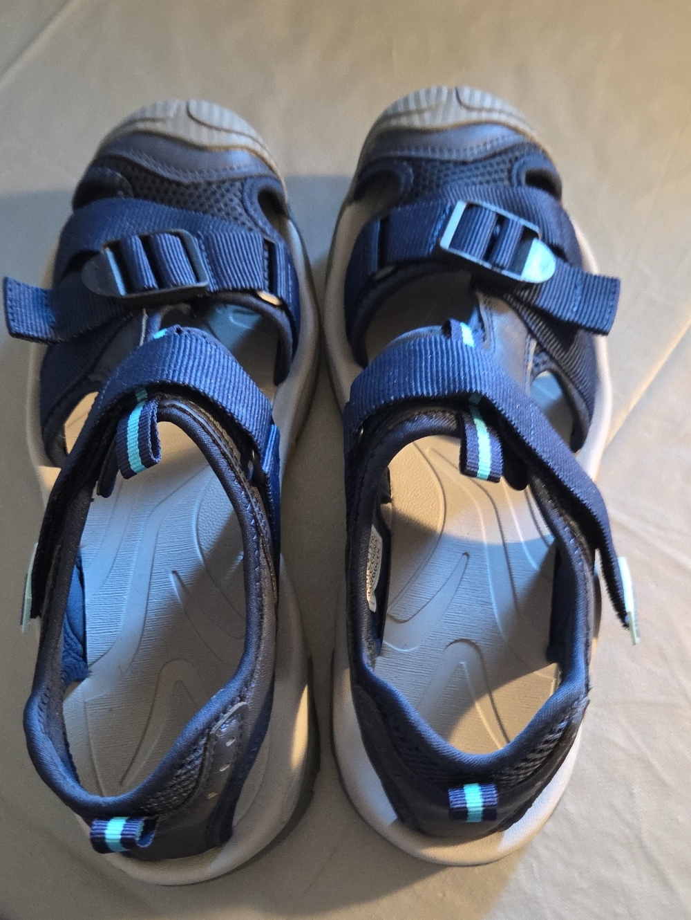 Womans Navy Blue Active Sandals - Comfortable Everyday Wear